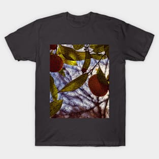 Pattern of Sunset between Orange Tree T-Shirt